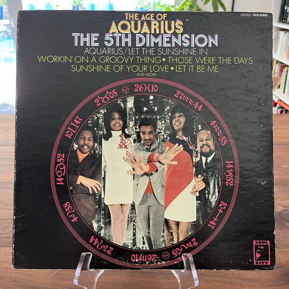 The 5th Dimension The Age of Aquarius Vinyl LP 1969 Gatefold Soul City SCS-92005 - Picture 2 of 9